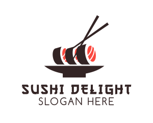 Sushi Asian Restaurant  logo design