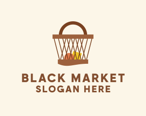 Food Basket Market  logo design