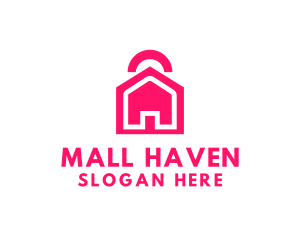 Home Shopping Bag logo design