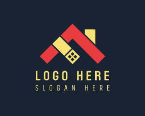 Village - Property Developer Letter F logo design