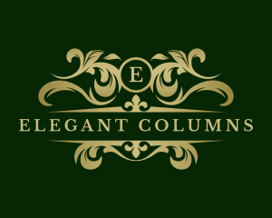 Elegant Ornate Crest logo design