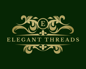 Elegant Ornate Crest logo design