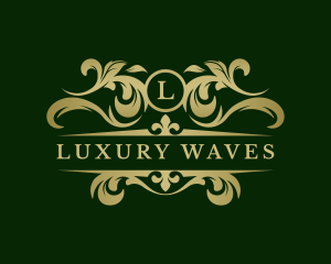 Elegant Ornate Crest logo design