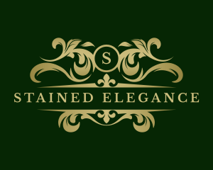 Elegant Ornate Crest logo design