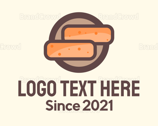 Construction Brick Badge Logo