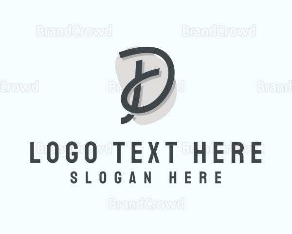 Apparel Brand Letter D Logo