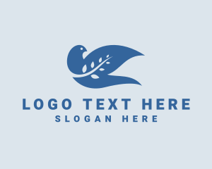 Plant - Dove Freedom Bird logo design