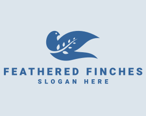 Dove Freedom Bird logo design