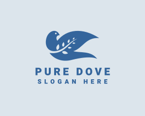 Dove Freedom Bird logo design