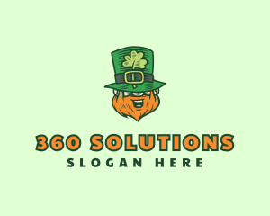 Lucky Irish Leprechaun logo design