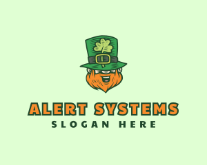 Lucky Irish Leprechaun logo design