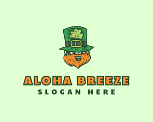 Lucky Irish Leprechaun logo design