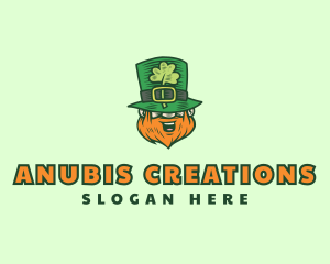 Lucky Irish Leprechaun logo design