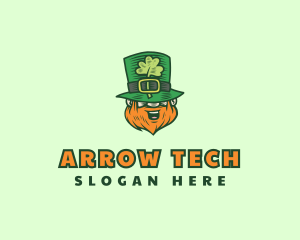 Lucky Irish Leprechaun logo design