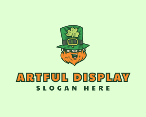 Lucky Irish Leprechaun logo design