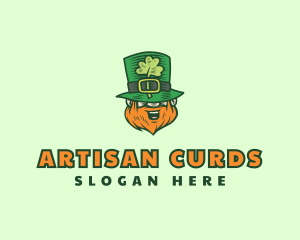 Lucky Irish Leprechaun logo design