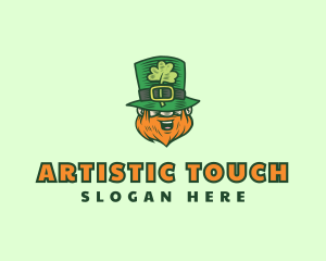 Lucky Irish Leprechaun logo design