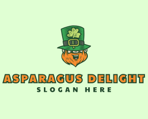 Lucky Irish Leprechaun logo design