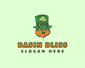 Lucky Irish Leprechaun logo design