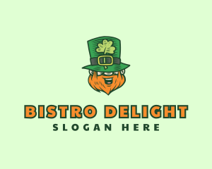 Lucky Irish Leprechaun logo design