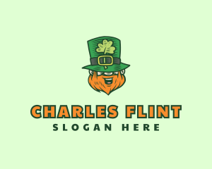 Lucky Irish Leprechaun logo design