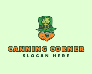 Lucky Irish Leprechaun logo design