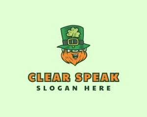 Lucky Irish Leprechaun logo design