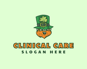 Lucky Irish Leprechaun logo design