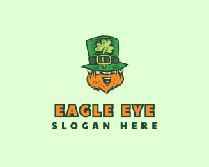 Lucky Irish Leprechaun logo design