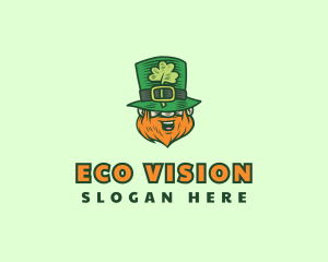 Lucky Irish Leprechaun logo design