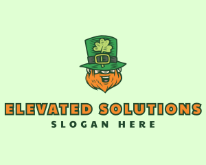 Lucky Irish Leprechaun logo design