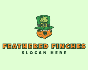 Lucky Irish Leprechaun logo design