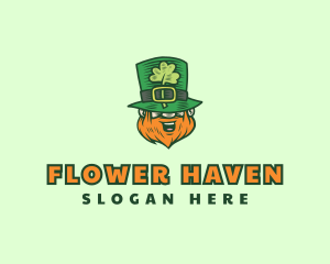 Lucky Irish Leprechaun logo design