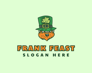 Lucky Irish Leprechaun logo design