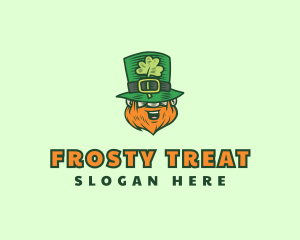 Lucky Irish Leprechaun logo design