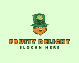 Lucky Irish Leprechaun logo design