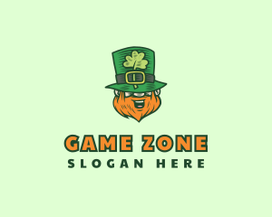 Lucky Irish Leprechaun logo design