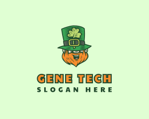 Lucky Irish Leprechaun logo design