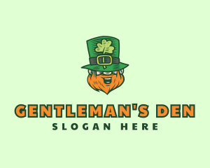 Lucky Irish Leprechaun logo design