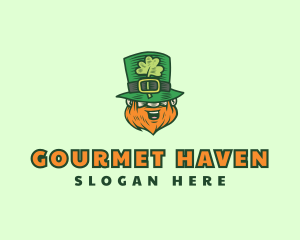 Lucky Irish Leprechaun logo design