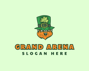 Lucky Irish Leprechaun logo design