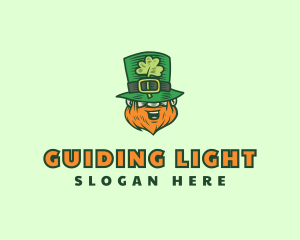 Lucky Irish Leprechaun logo design