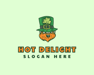 Lucky Irish Leprechaun logo design