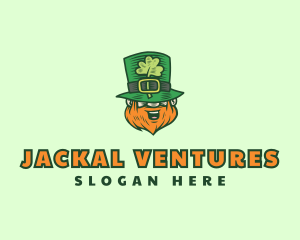 Lucky Irish Leprechaun logo design