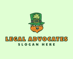 Lucky Irish Leprechaun logo design