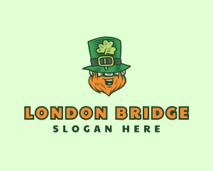 Lucky Irish Leprechaun logo design