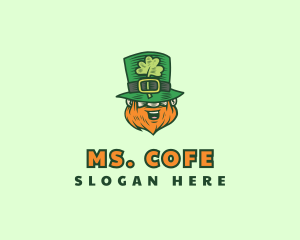 Lucky Irish Leprechaun logo design