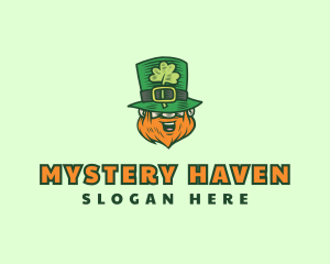 Lucky Irish Leprechaun logo design