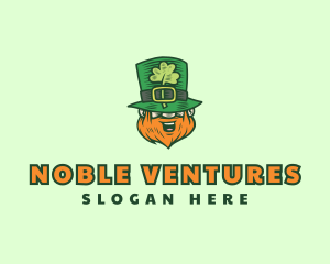 Lucky Irish Leprechaun logo design