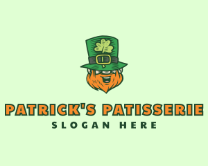 Patrick - Lucky Irish Leprechaun logo design